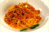 Спагетти с мясным фаршем