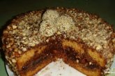 Торт Медовик с черносливом