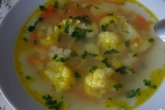 Суп из кабачков и цветной капусты