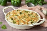 Рисовая запеканка с брокколи