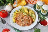 Отбивные с картошкой в духовке