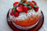 Бисквитный торт (простой и вкусный)