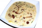 Сырный суп с опятами