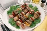 Шашлык на красном вине