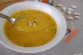 Суп-пюре из тыквы со сливками