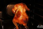 Курица в духовке на подставке