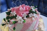 Торт "Цветы из мастики"