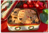 Рождественское печенье с цукатами и орехами