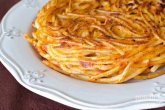Фриттата из спагетти