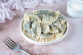 Пельмени с крапивой