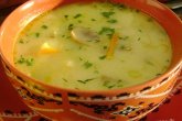 Грибной суп с цветной капустой