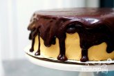Шоколадный пирог с арахисовым кремом