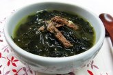 Суп из водорослей корейский