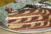 Торт "Зебра" (классический рецепт)