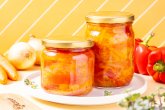 Салат из перца моркови и лука
