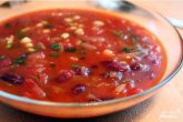 Суп фасолевый с томатом