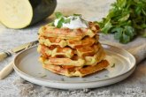 Вафли с кабачком и сыром