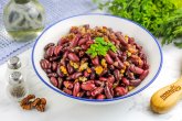 Фасоль с орехами