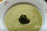 Крем-суп из брокколи с плавленым сырком