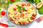 Паста с сосисками