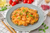 Тушеная капуста с индейкой