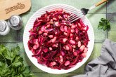 Салат из свеклы и фасоли