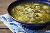Зеленый суп с щавелем