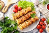 Картофель на шампурах