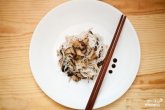 Рисовая лапша с грибами