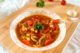 Суп из овощей и грибов