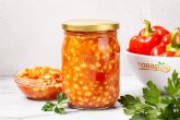 Перец с фасолью на зиму