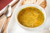 Суп из зеленой гречки простой