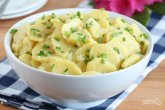 Салат из картофеля и лука