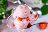 Домашнее клубничное мороженое