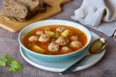 Турецкий суп с фрикадельками