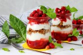 Десерт из земляники