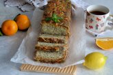 Апельсиновый кекс с маком