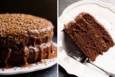 Шоколадный торт без сахара