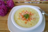Сыроедческий суп из кабачков