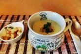 Суп из кабачков с грибами  