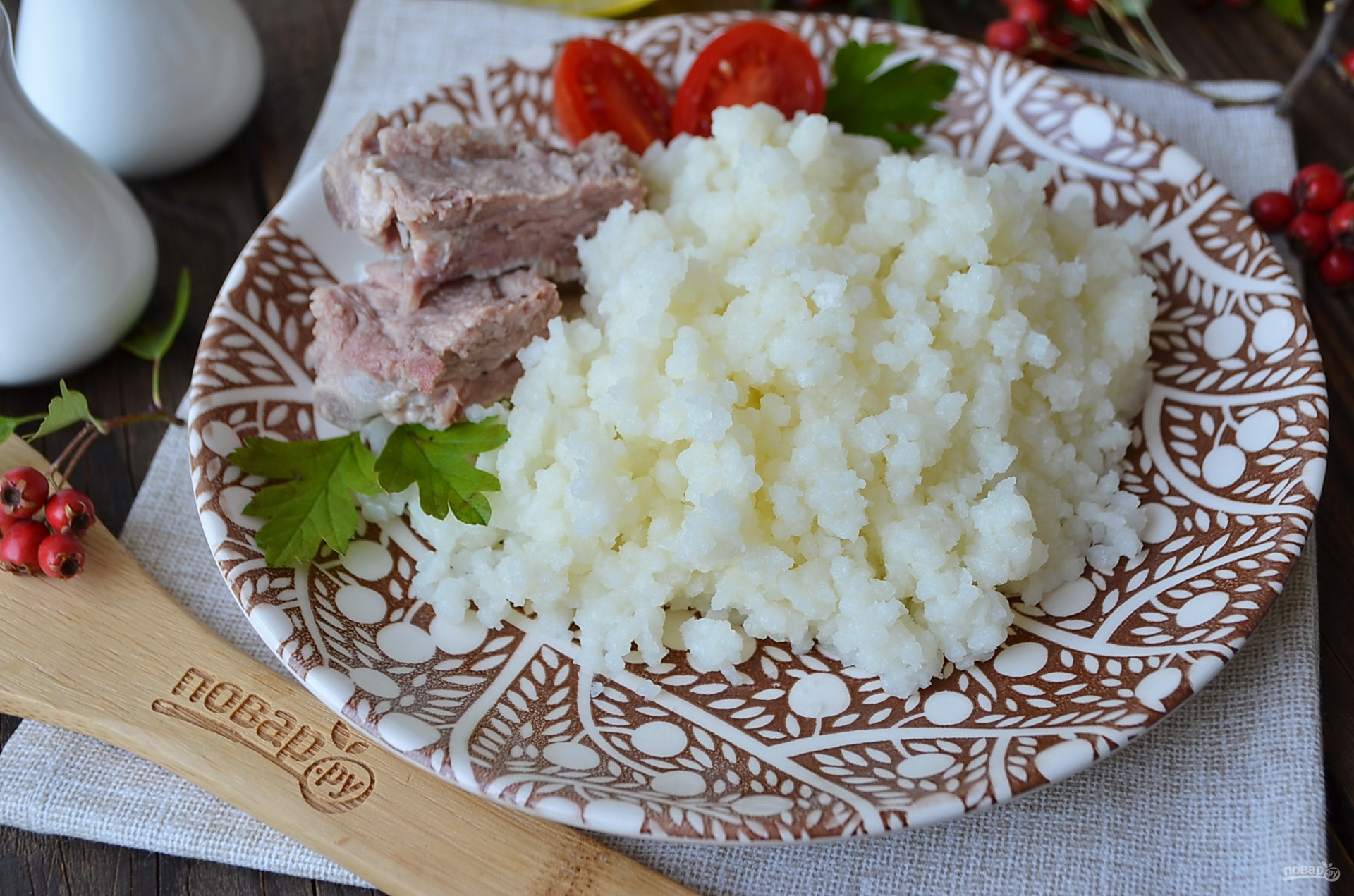 Салат из кукурузного крахмала