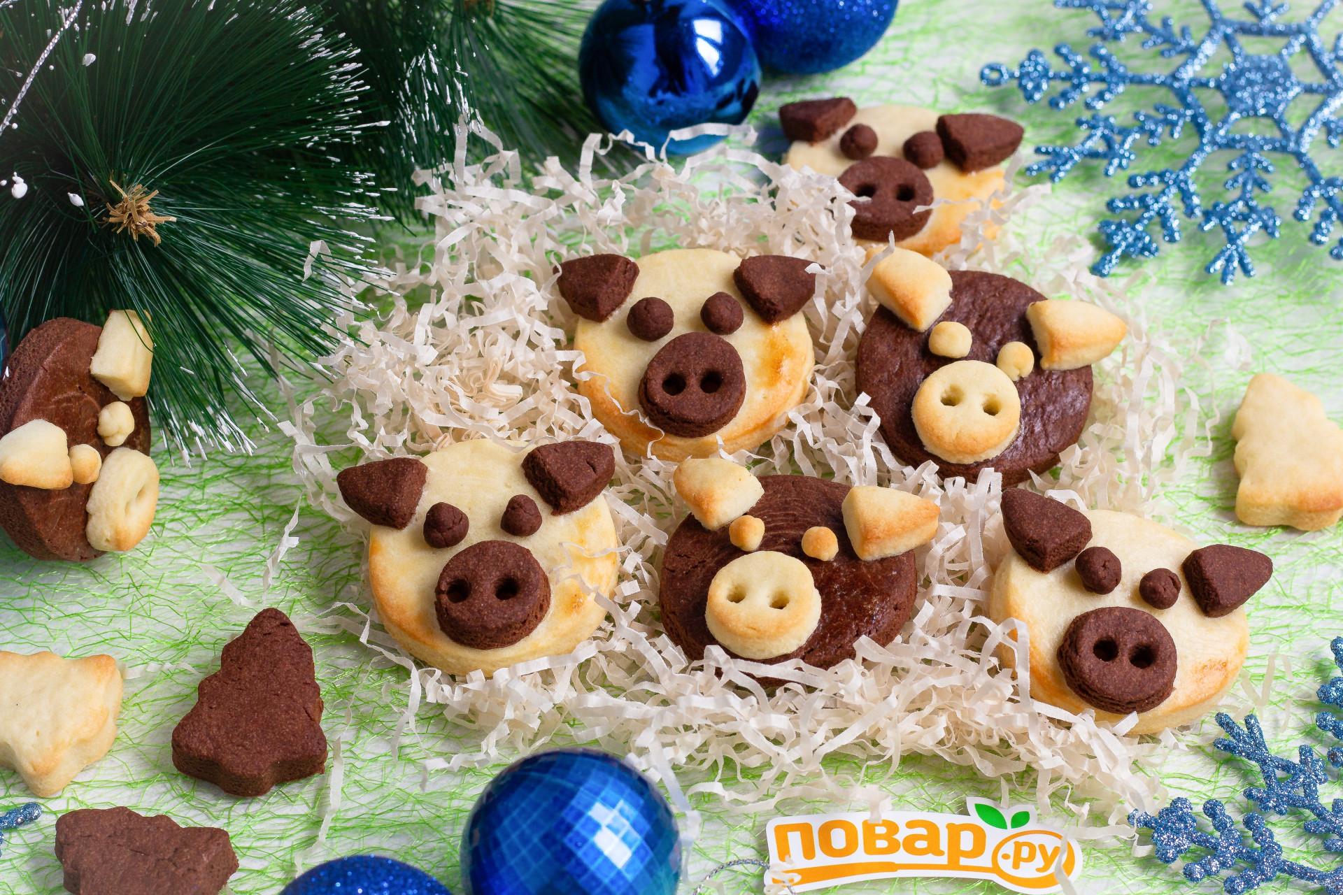 Творожное печенье 