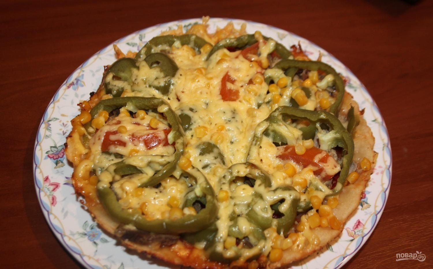 быстрая пицца из майонеза и сметаны в духовке фото 31