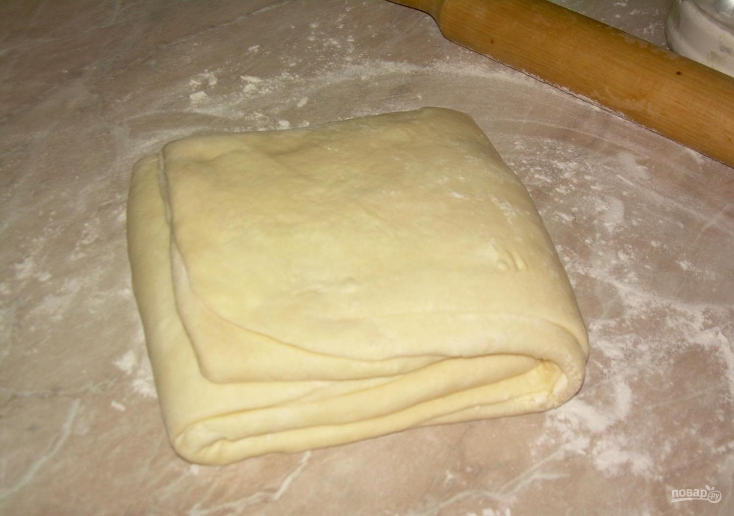 Слоеное тесто без сливочного