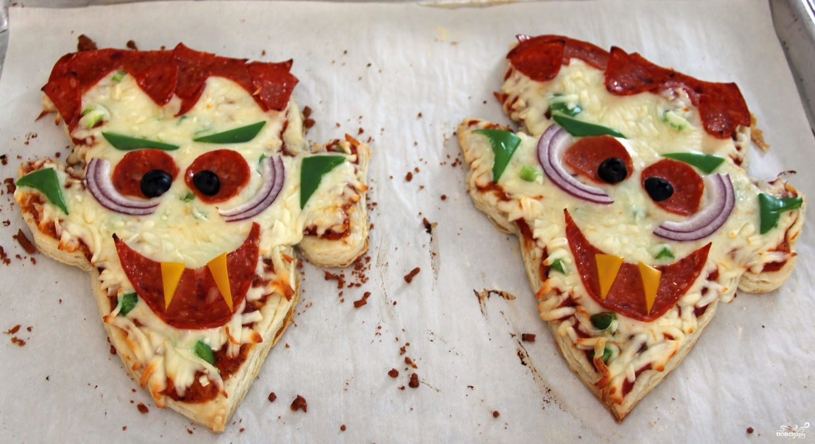 хэллоуин пицца рецепт фото 53