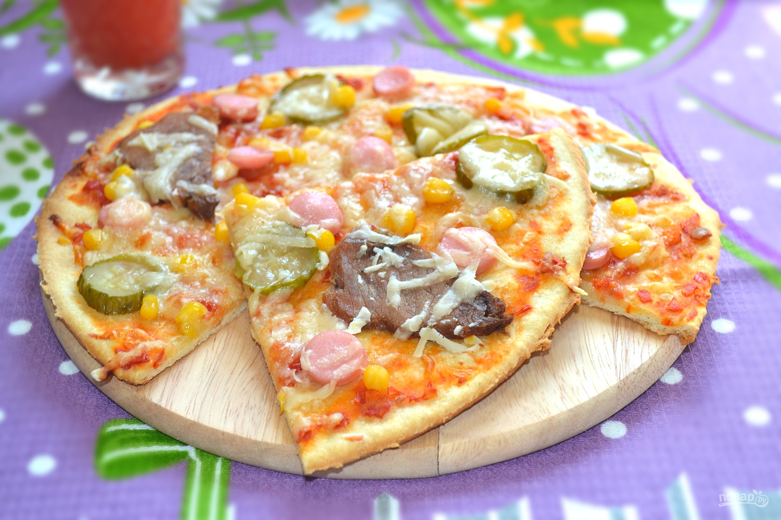 самые простые рецепты теста на пиццу фото 103