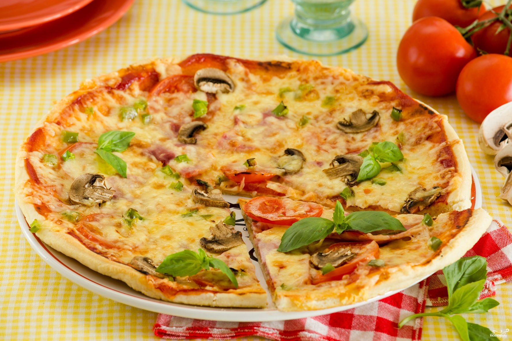 рецепты самых вкусных пицц в домашних условиях с фото фото 119