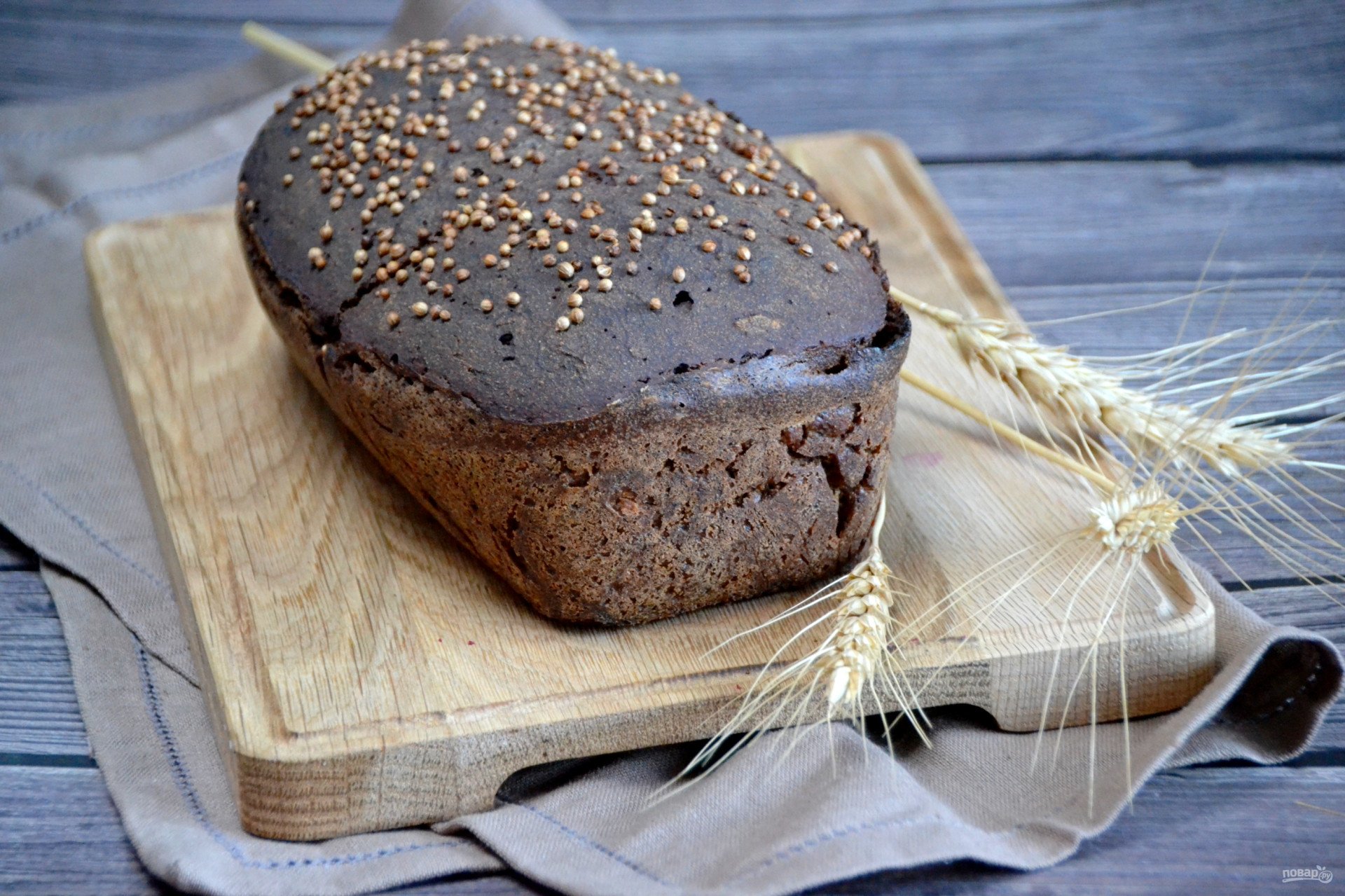 Бородинский хлеб на закваске рецепт