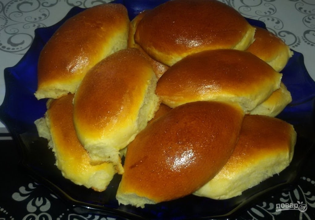 Пирожки с капустой в духовке на дрожжевом тесте пошаговый рецепт с фото