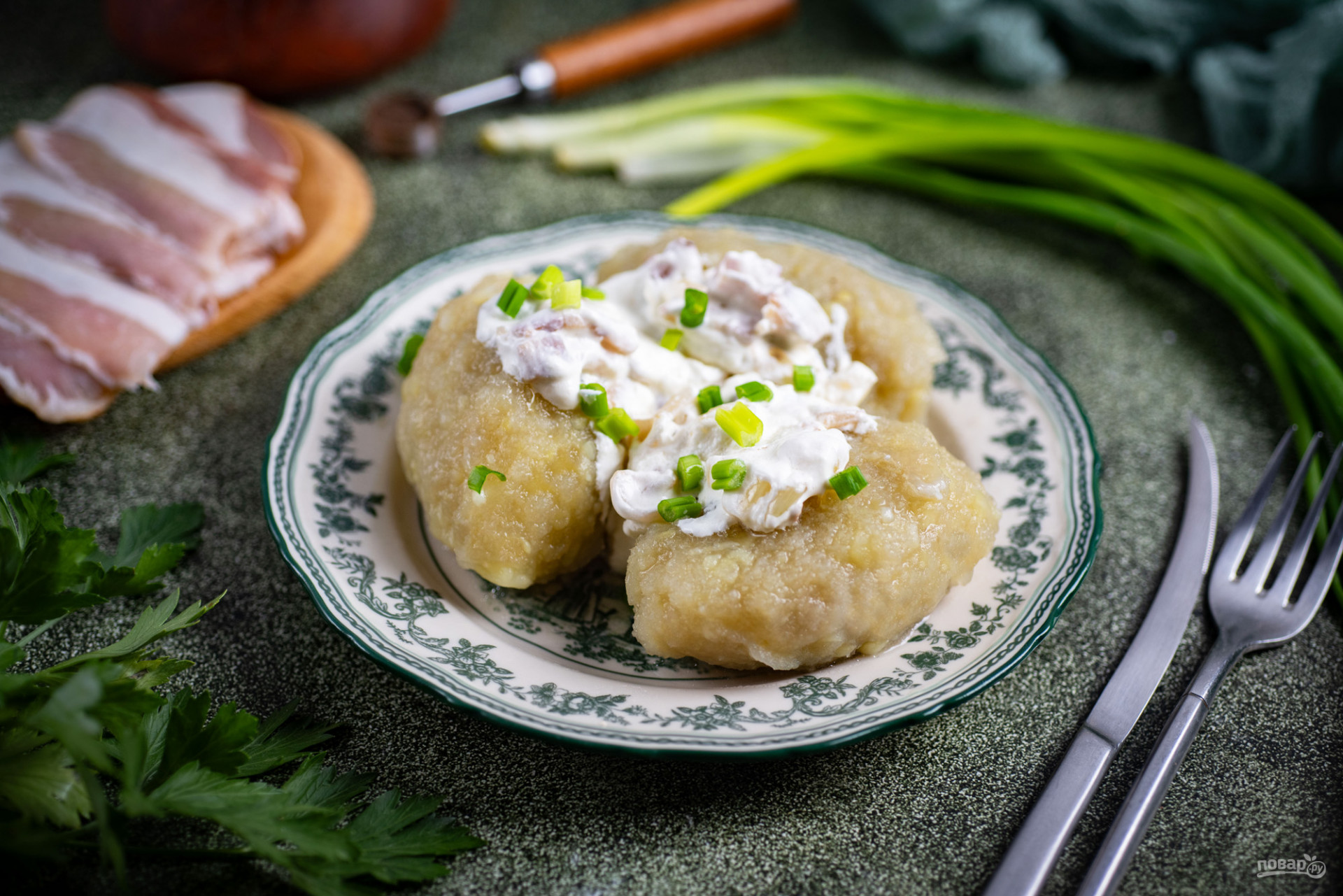 Видео рецепт Литовские цеппелины
